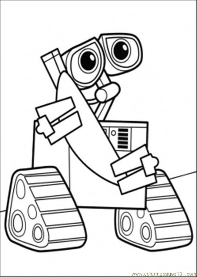 Wall-e Coloring Pages To Print - Coloring Home