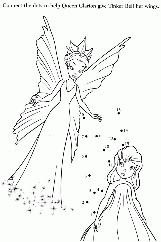 Cartoons Coloring Pages Of Tinkerbell And Her Fairy Friends 282430 