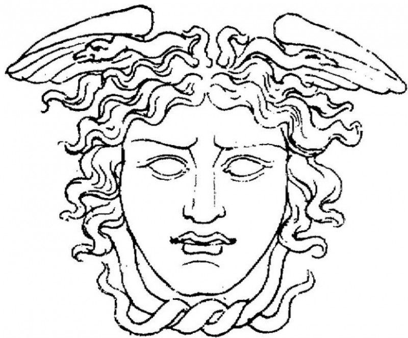 Medusa Coloring Pages Hd Printable Home