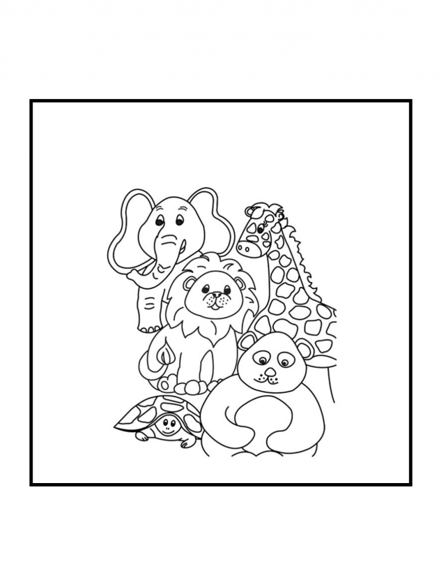 Zoo Animals Coloring Pages Coloring Pages 255692 Coloring Pages Zoo