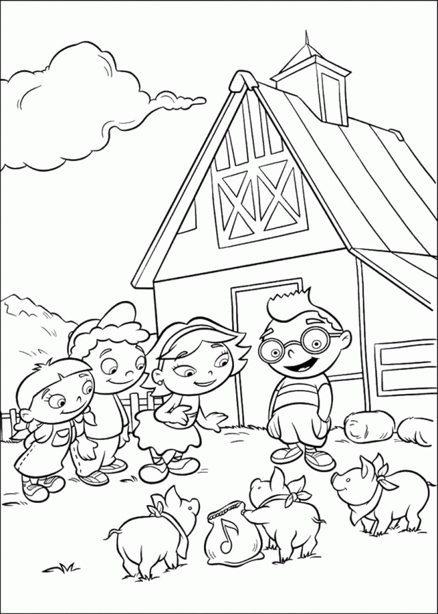 Little Einsteins Printable Coloring Pages - Coloring Home