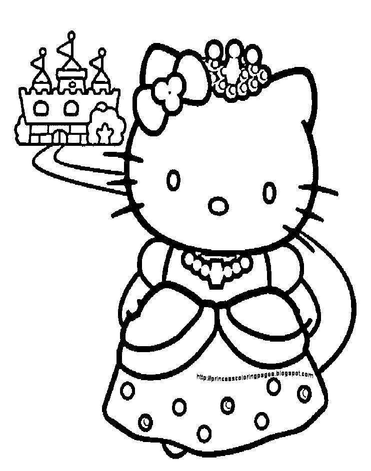 Hello Kitty Coloring Pages | Printable Coloring - Part 6