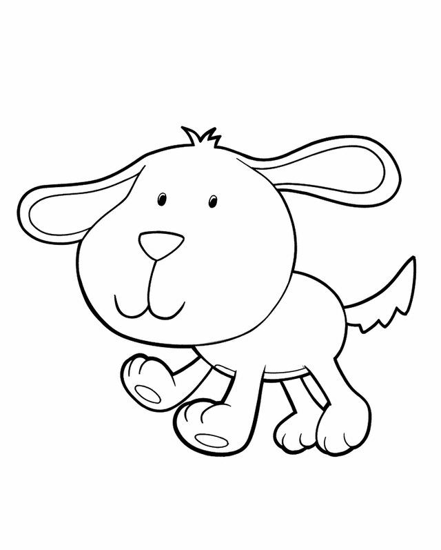 Puppy - Free Printable Coloring Pages | baby wear
