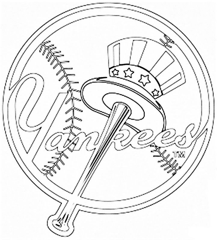 Pics Of New York Yankees Logo - Coloring Home