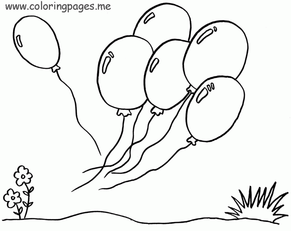 Volcano 105 Downloads 116217 Coloring Pages Of Balloons