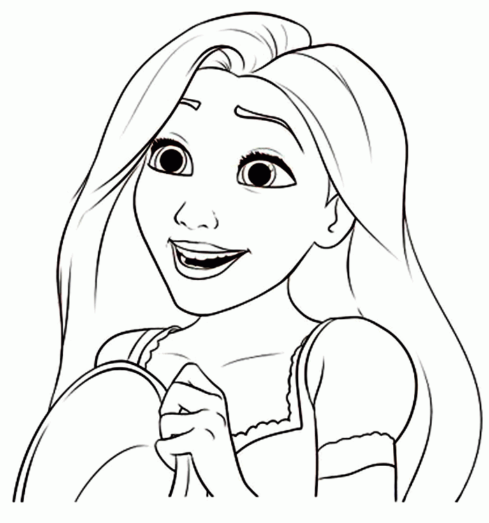 Tangled Coloring Pages for Kids- Printable Coloring Sheets