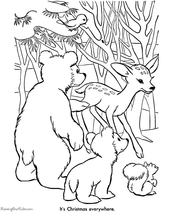 Christmas Coloring Pages - Bing Images | coloring fun