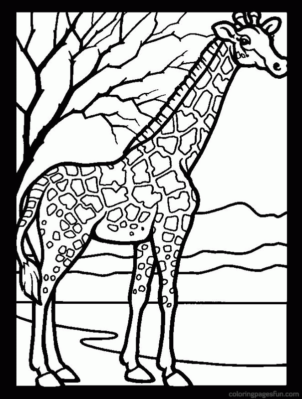 805 Simple Precious Moments Giraffe Coloring Pages for Adult