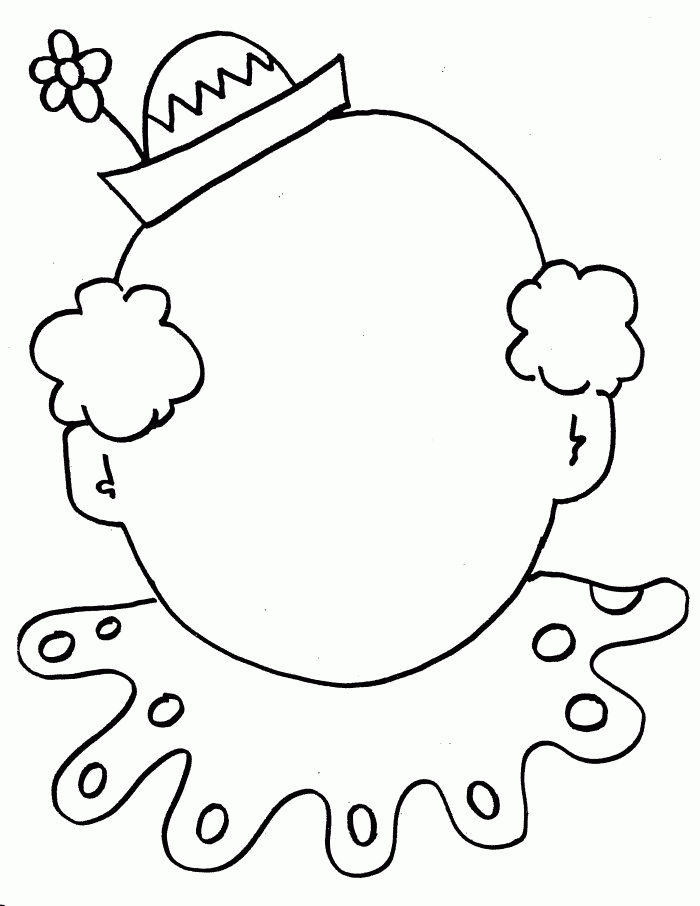 Coloring Pages Faces - Coloring Home