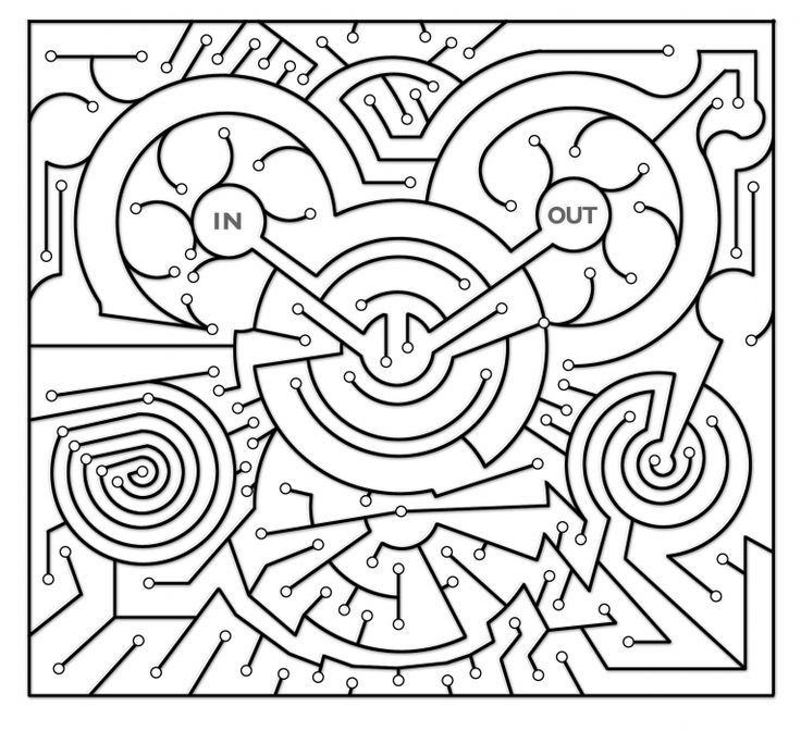 Printable Trippy Coloring Pages - Coloring Home