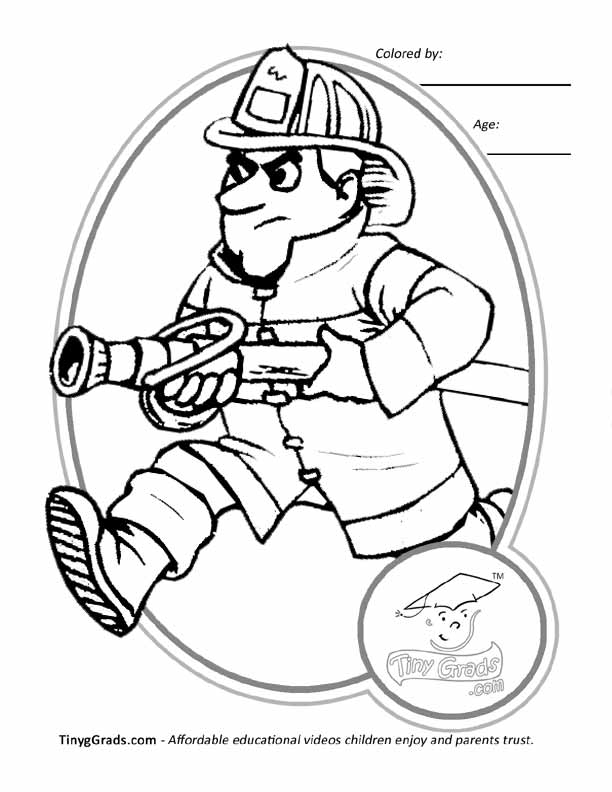occupations coloring pages - photo #26