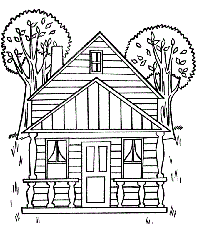 Monster House Coloring Pages - Coloring Home