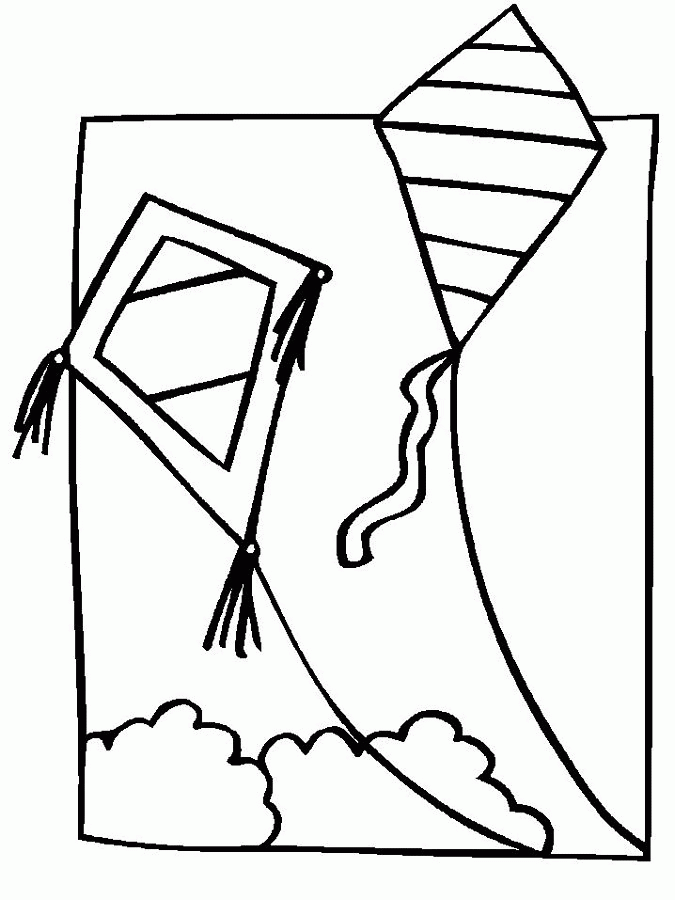 Bounce House Coloring Page