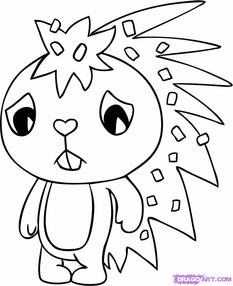 Happy Tree Friends Coloring Pages - Coloring Home