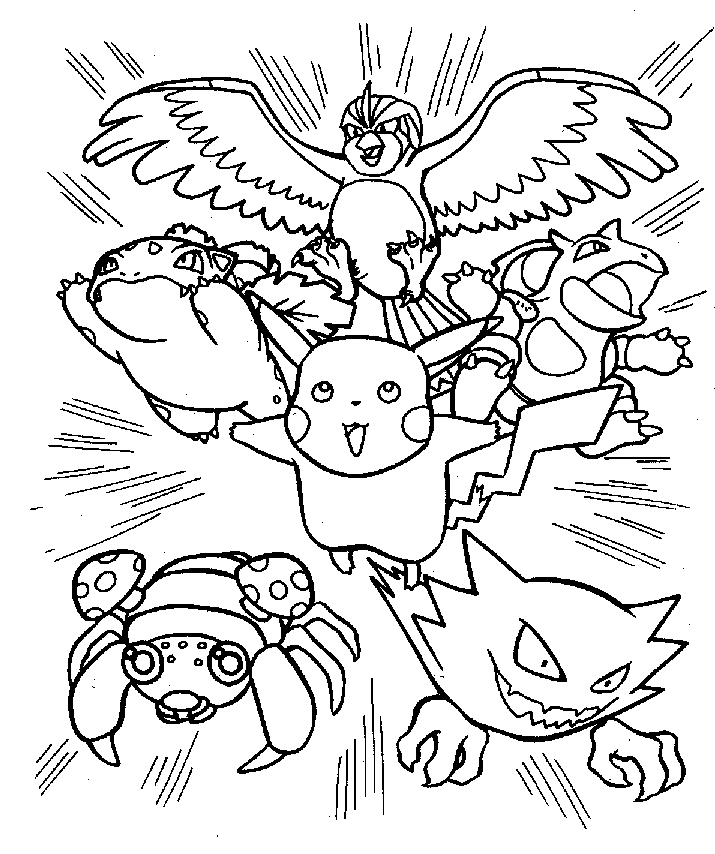 Pokemon Coloring Pages (13) | Coloring Kids