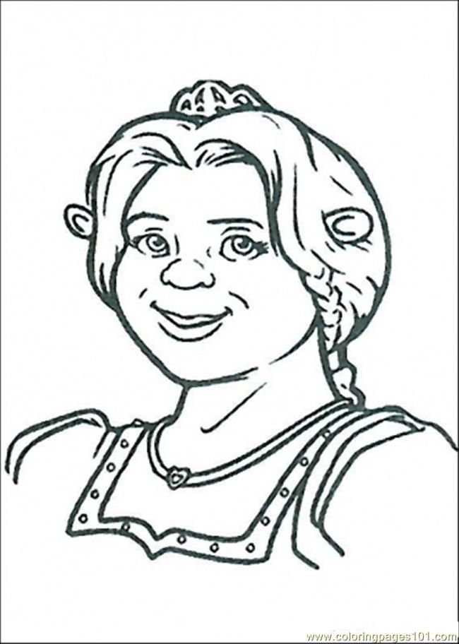 Fiona Shrek Pictures - Coloring Home