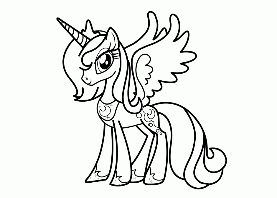 Download Cute Princess Cadance In Little Pony Step Coloring Pages 