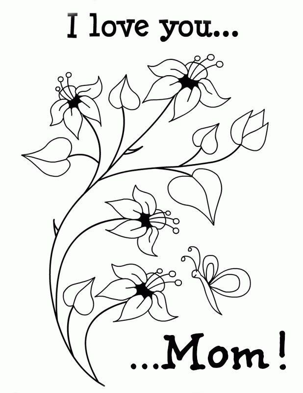 Free Printable I Love You Coloring Pages For Adults