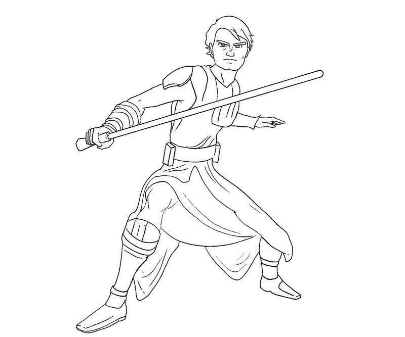 14 Pics of Luke And Anakin Skywalker Coloring Page - Anakin ...