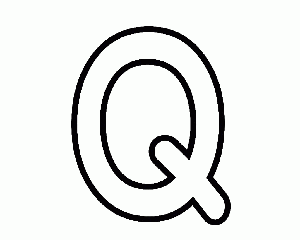 Words Of Q Alphabet Coloring Pages Alphabet Coloring Pages Of