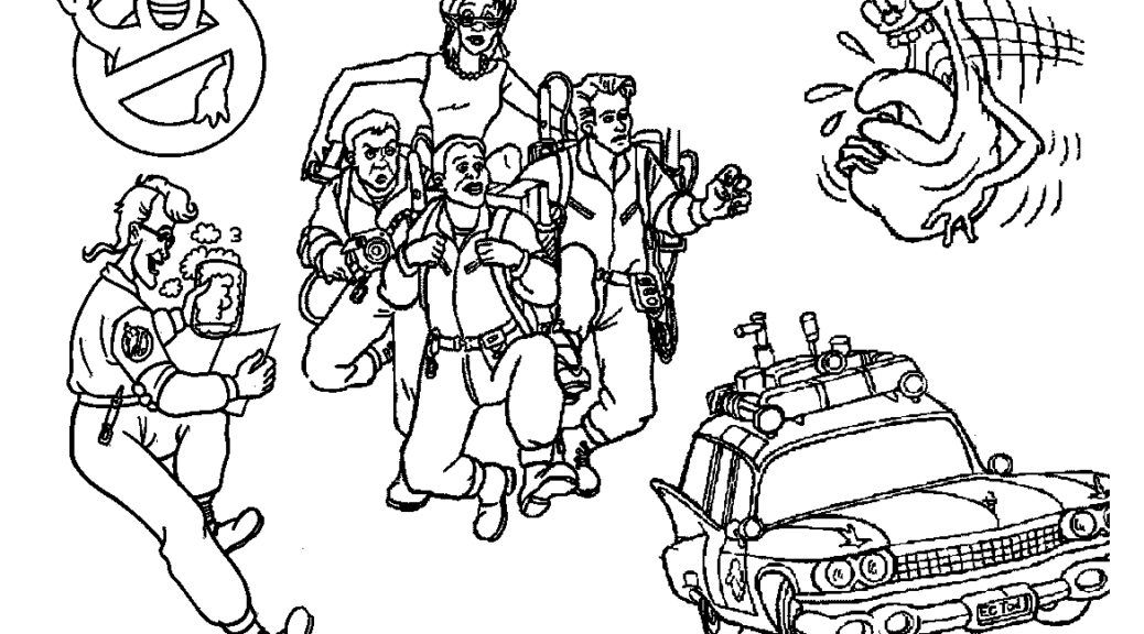 ghostbusters 2 coloring pages | Coloring Pages