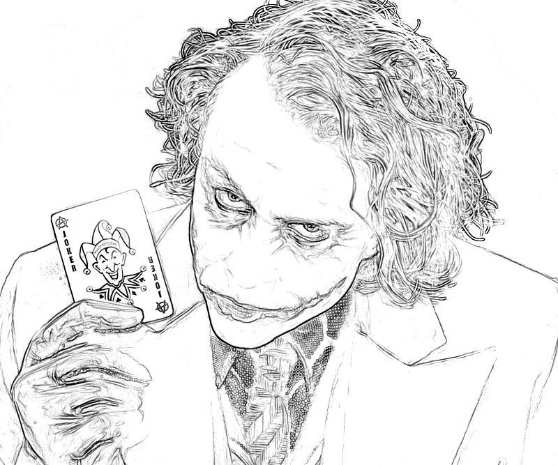 Joker Coloring Pages From Batman - Coloring Home