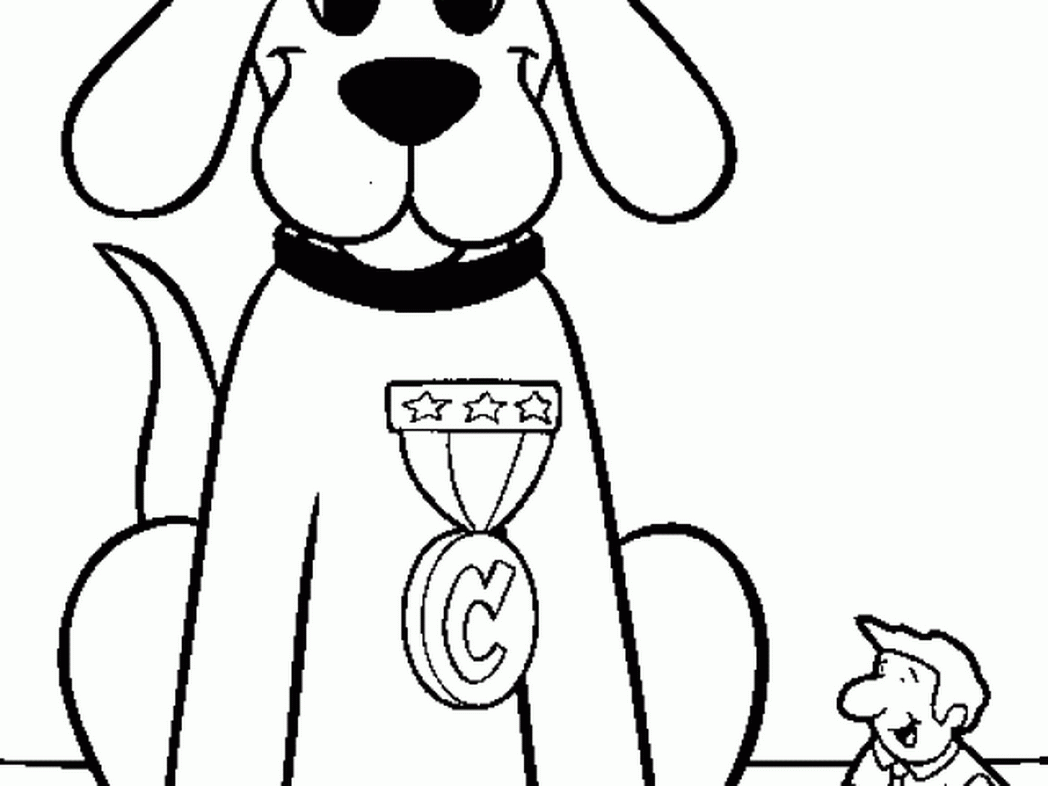 oh clifford puppy days coloring pages - photo #33