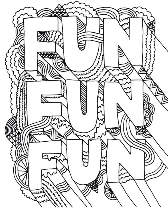 The Indie Rock Coloring Book Page
