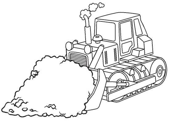 Steam shovel | Truck coloring pages, Coloring pages, Fall coloring pages