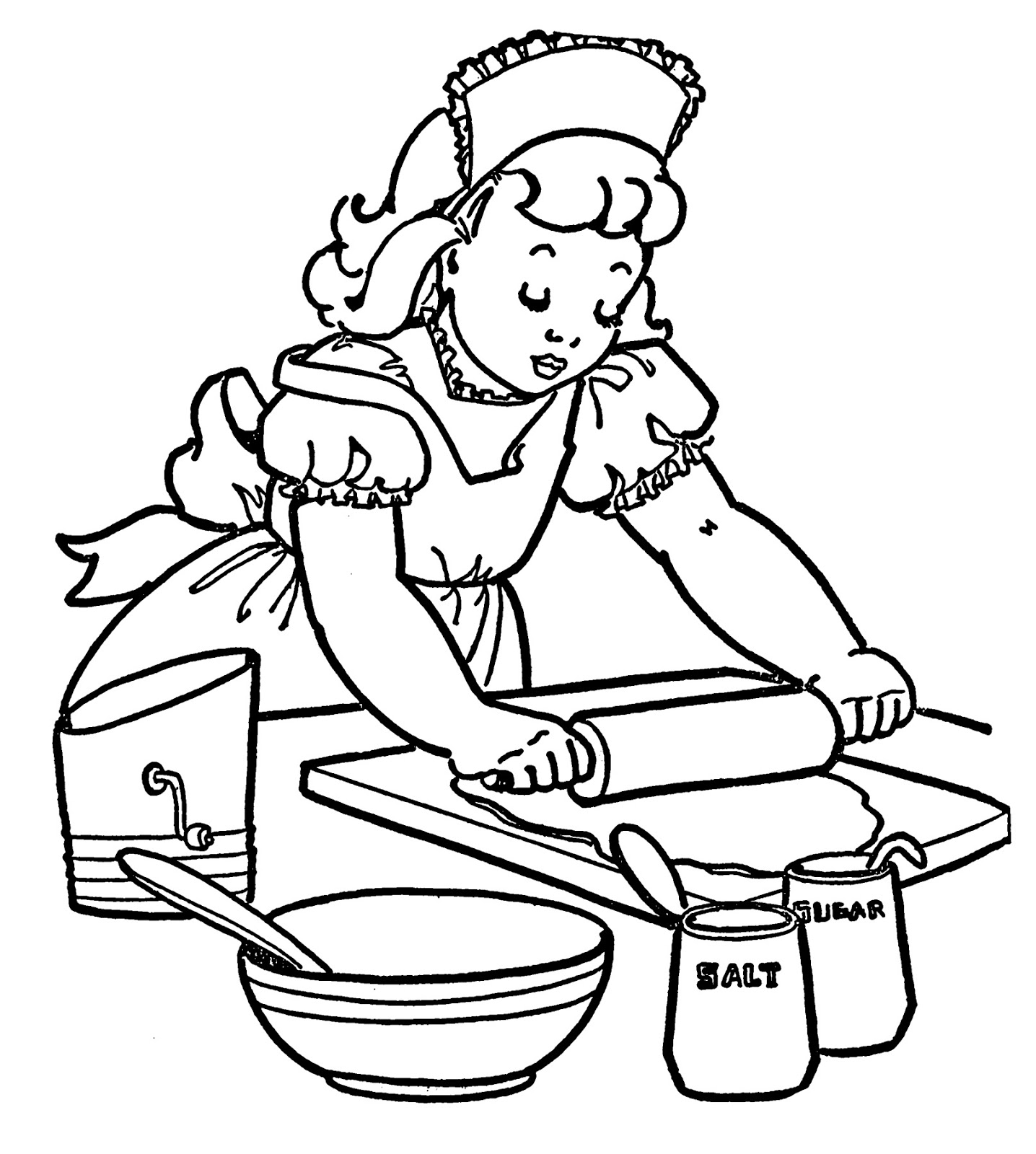 Cook #91770 (Jobs) – Printable coloring pages