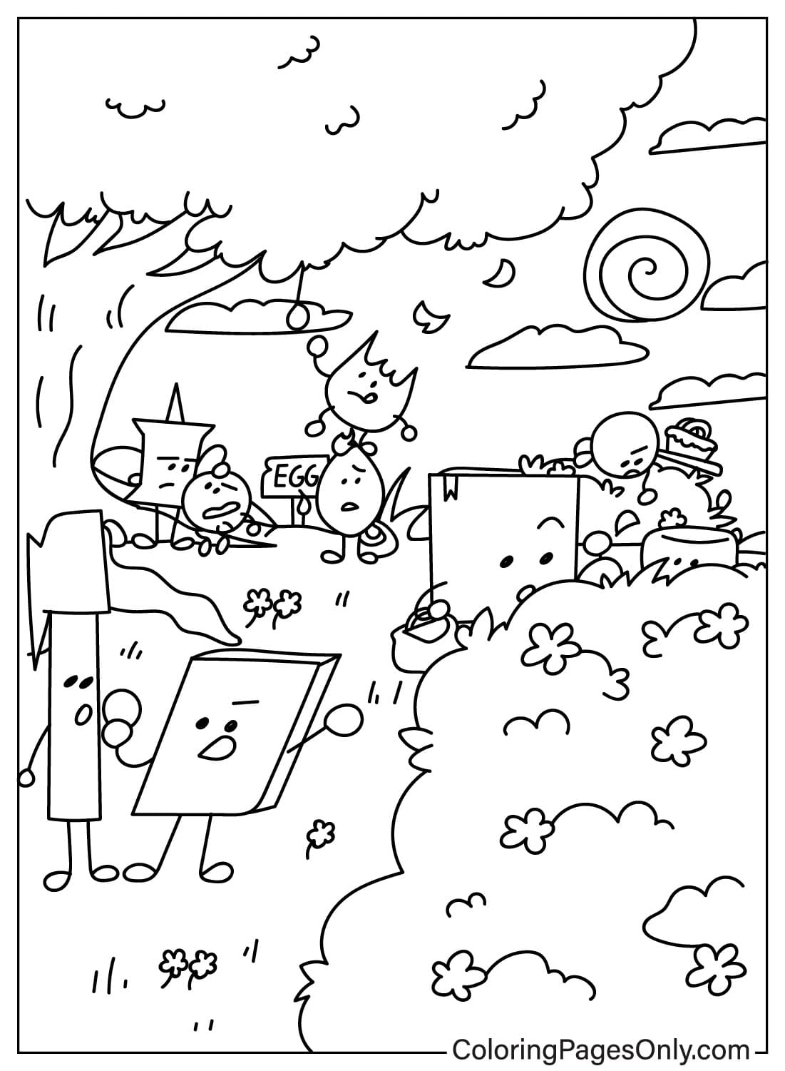 Dream Island Coloring Page to Printable ...