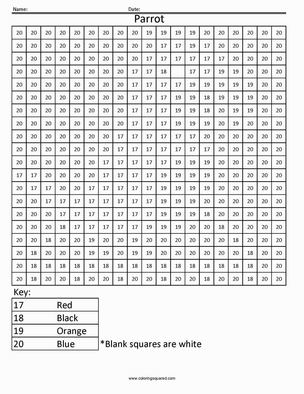 coloring multiplication squared division sheets pixel number fox advanced printable detroit elephant colouring lions math luma fun worksheet printables subtraction