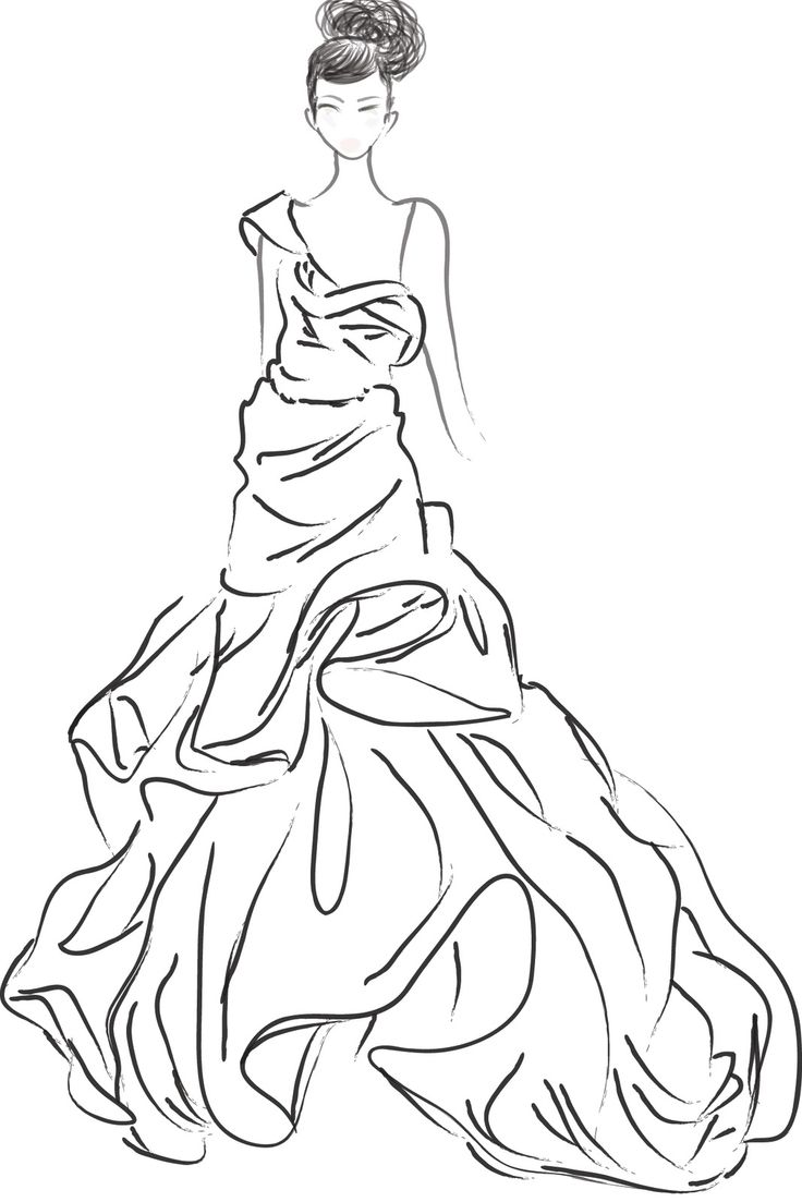 Fashion Coloring Pages Printable - Coloring Home