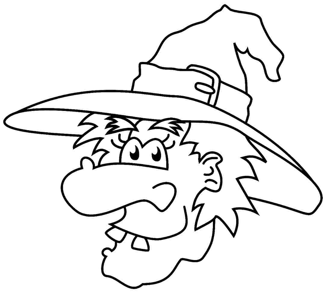 9 Pics of Halloween Witch Coloring Page Free Printable - Free ...