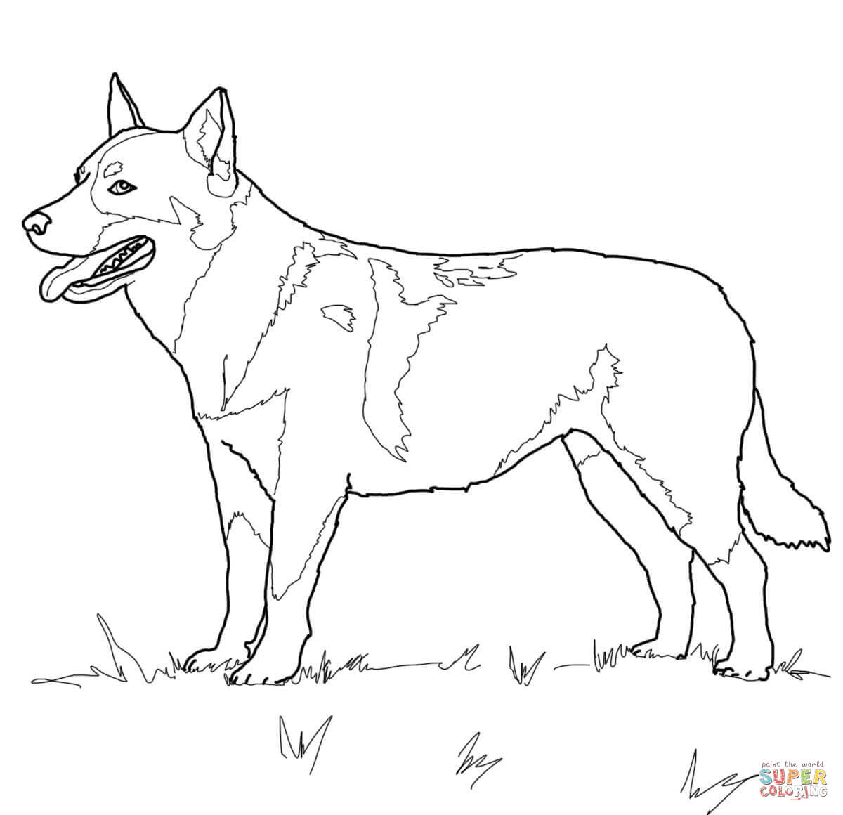 Dachshund Dog Coloring Page Free Printable Coloring Pages Color ...