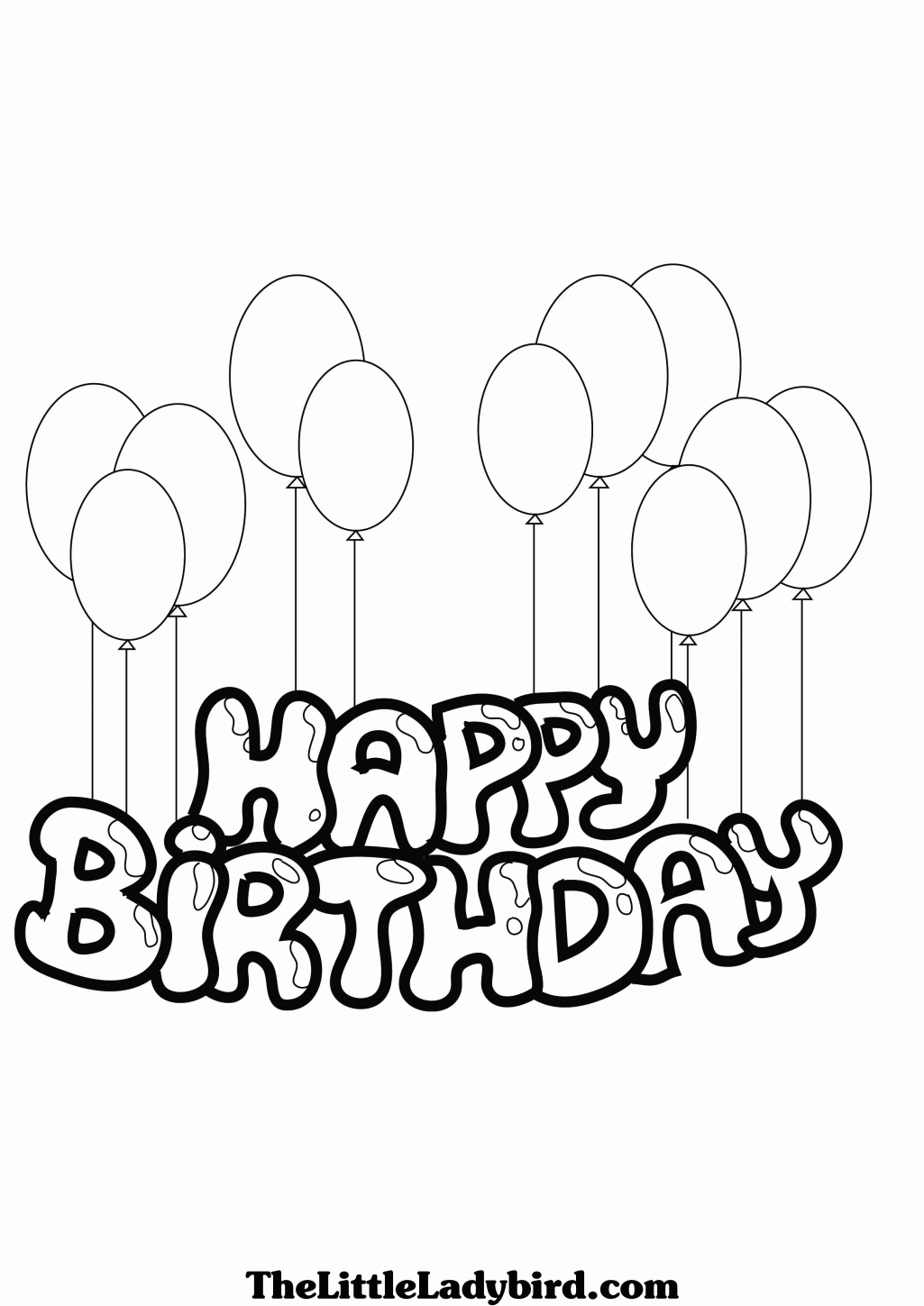 Mom Birthday Coloring Pages - Coloring Home