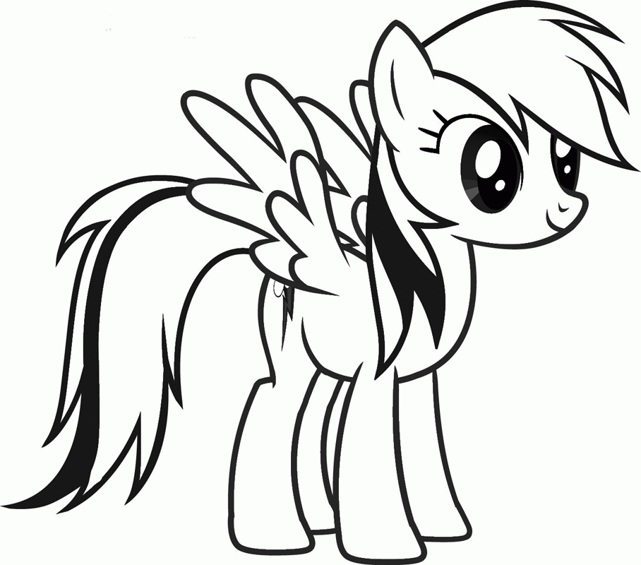 Free Printable Coloring Pages Of My Little Pony - Coloring ...