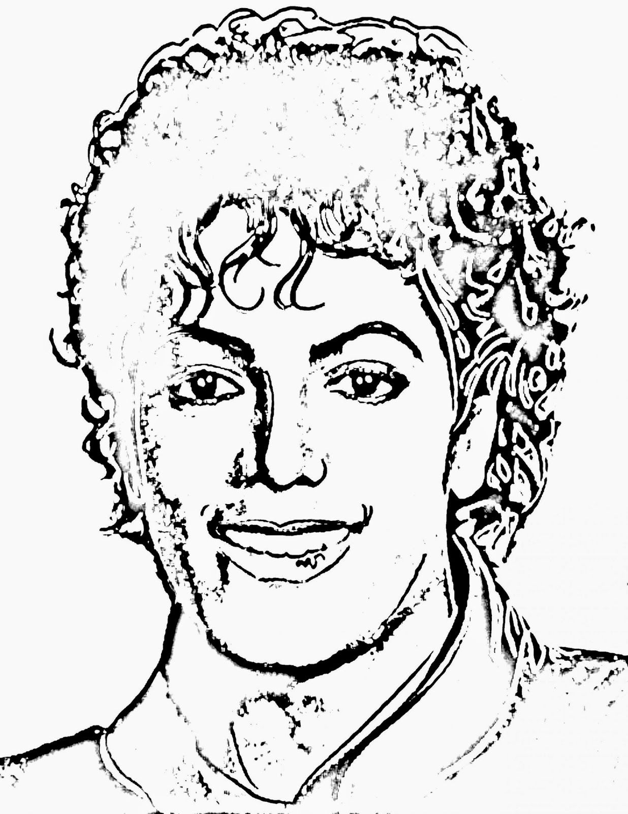 Printable Michael Jackson Coloring Pages Coloring Home