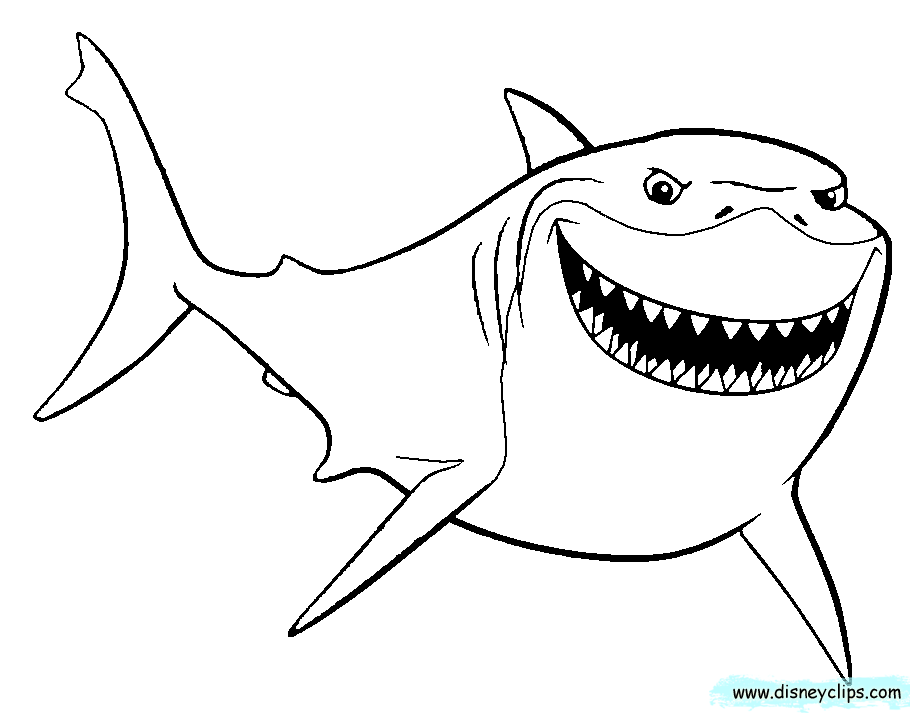 Finding Nemo Coloring Pages - Disney Kids' Coloring Pages