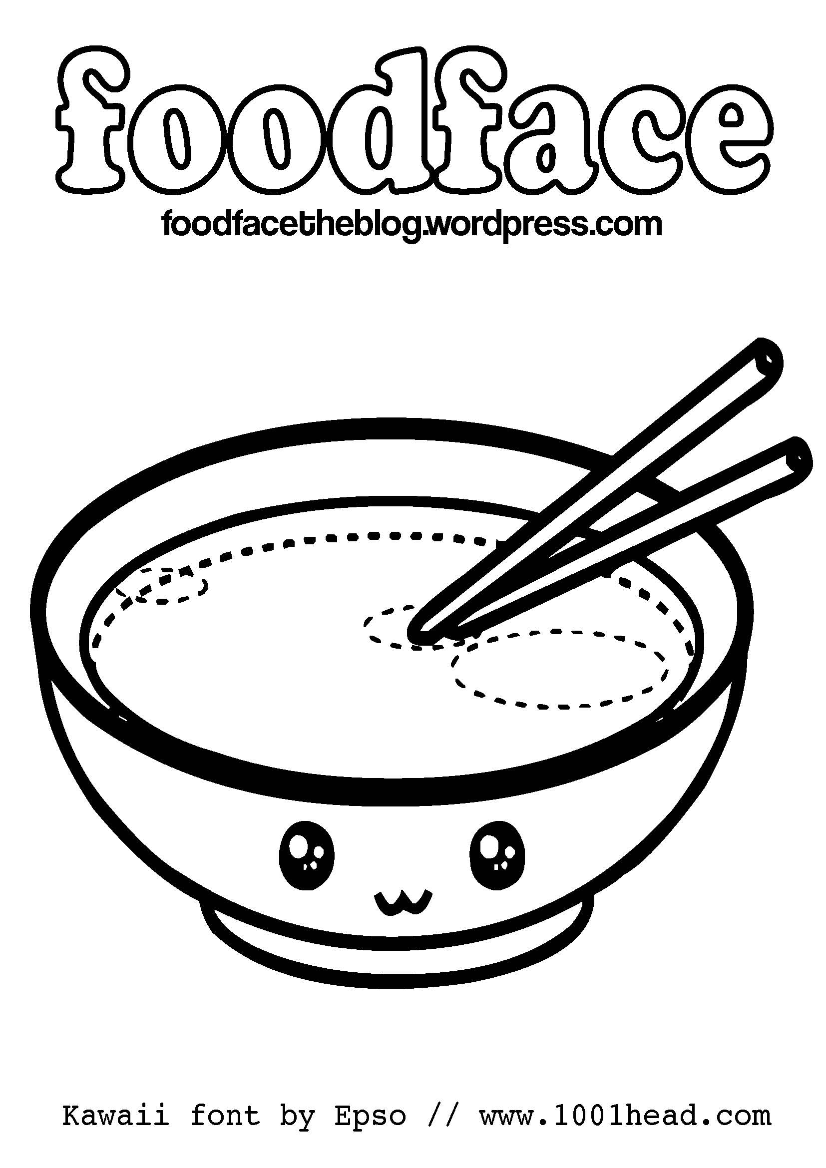 Cute Kawaii Food Coloring Pages Coloring Home