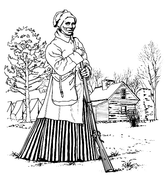 Harriet Tubman Coloring Pages - Google Twit