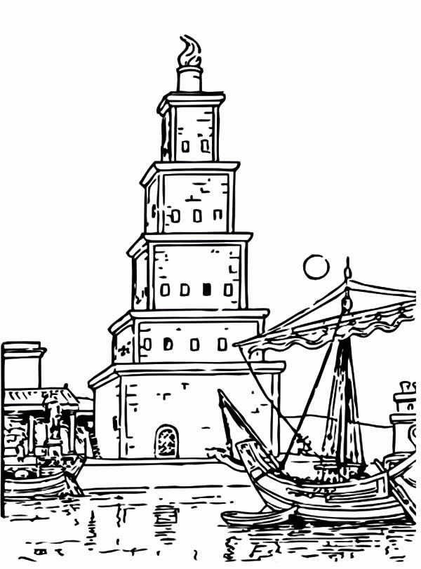 Lighthouse Coloring Pages For Adults - Coloring Home