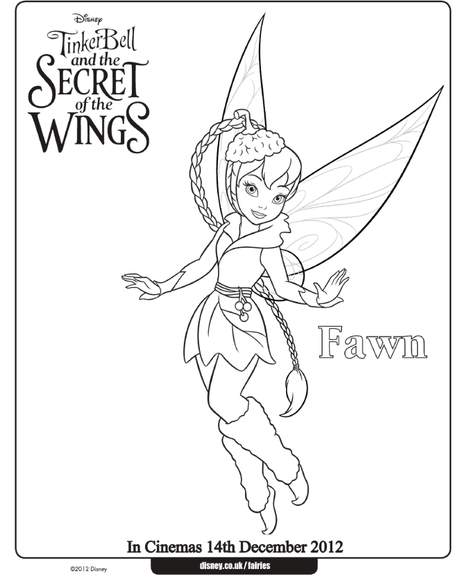 TinkerBell Coloring Pages