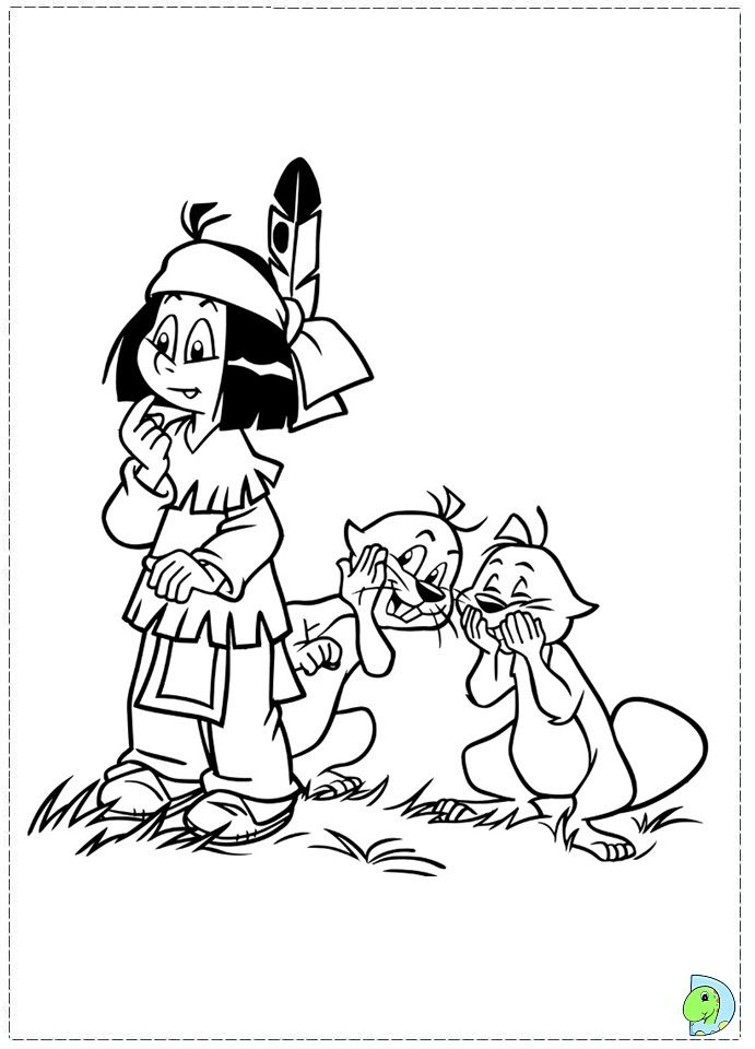 Yakari Coloring Pages - Coloring Home