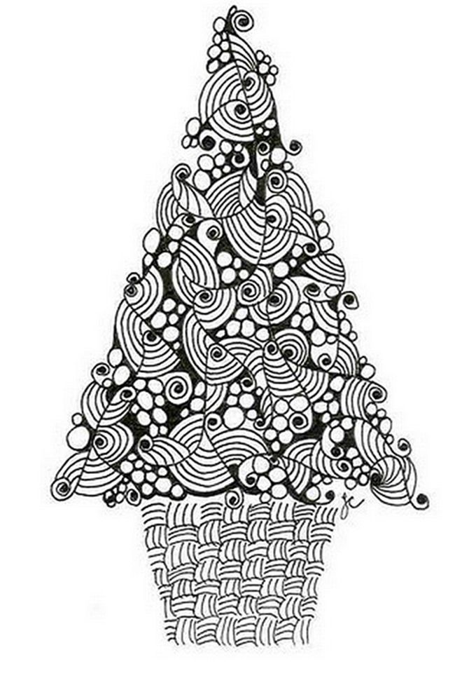 21 Christmas Printable Coloring Pages | Everything Etsy | Bloglovin'