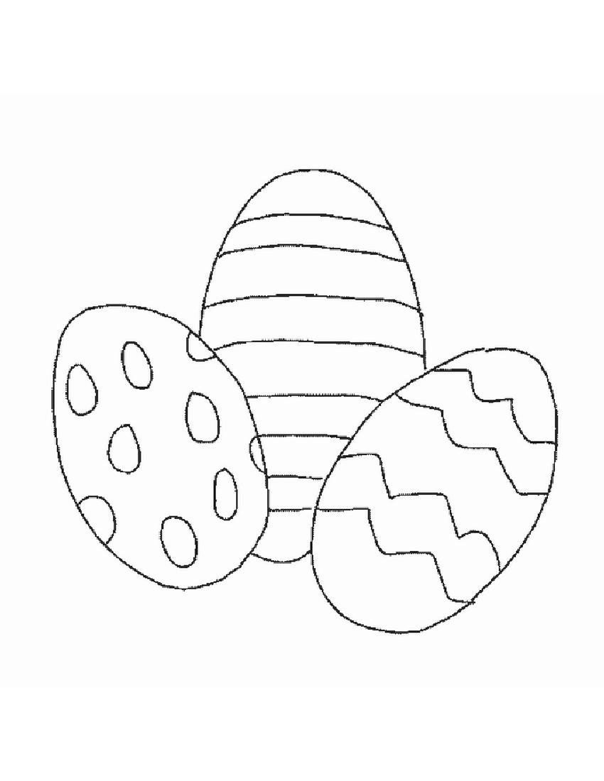 Easter Eggs | Free Coloring Pages