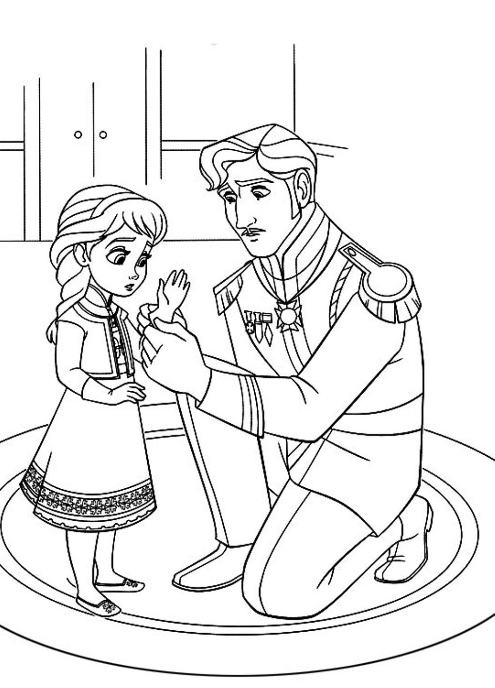 Frozen Coloring Pages Pdf - Coloring Home