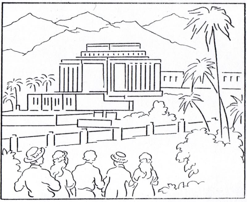 Lds Temple Coloring Pages - Coloring Home