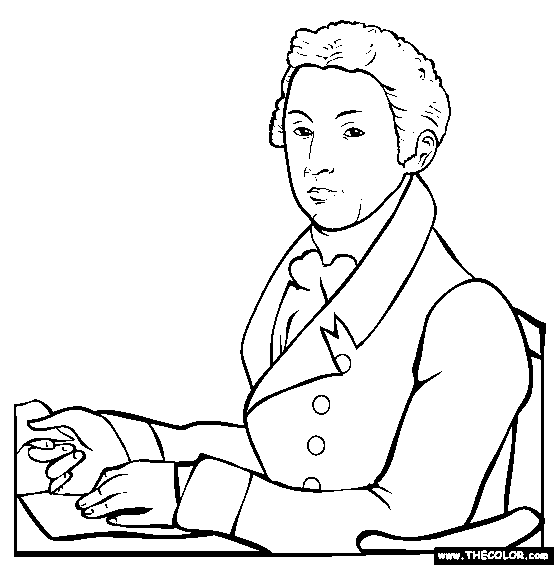 Presidents Online Coloring Pages