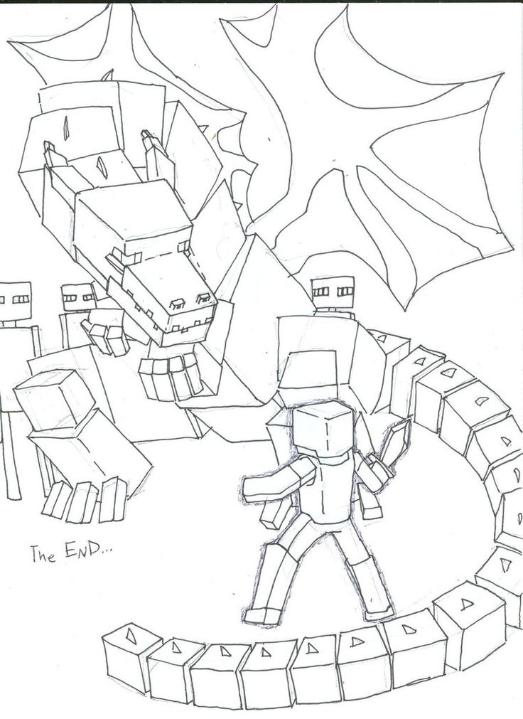 ender dragon coloring pages - Google Search... italks.info